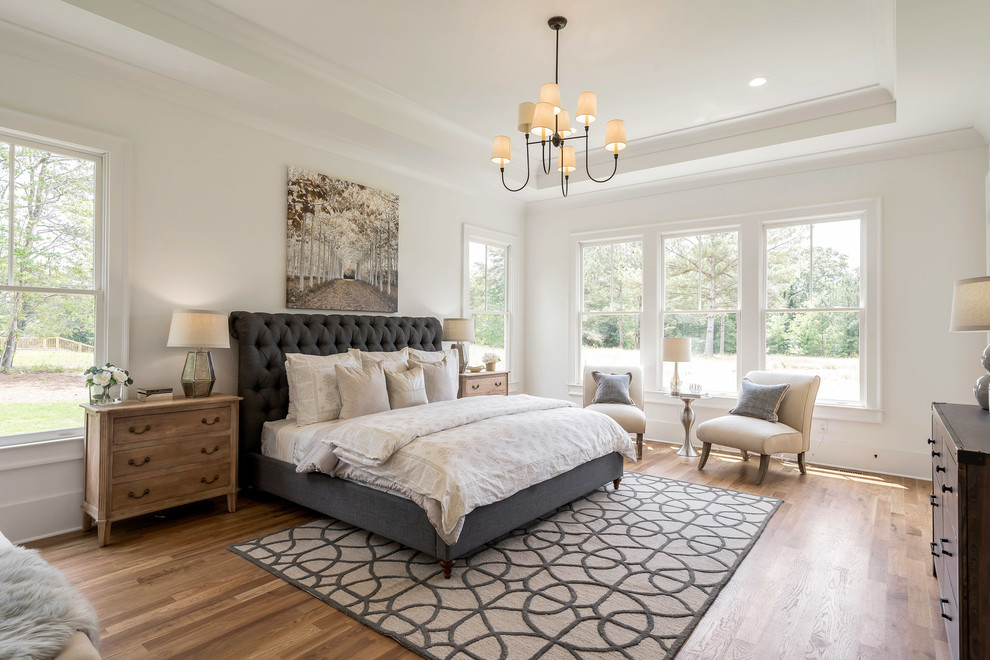 Modern Serene Bedroom: Bright Light + Airy Neutral Design