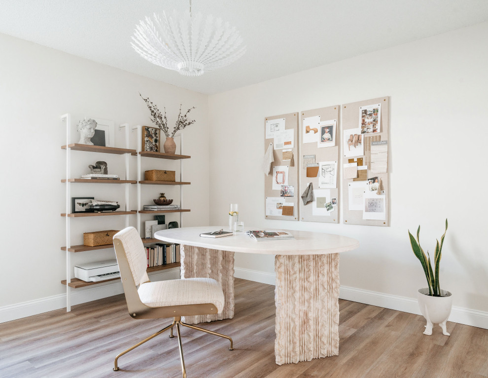 Light-Filled Modern Office with Streamlined Workstation & Storage
